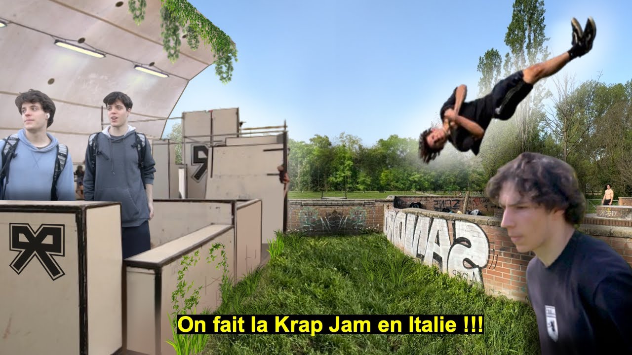 ON va en ITALIE a la KRAP JAM ?!! (1/2)