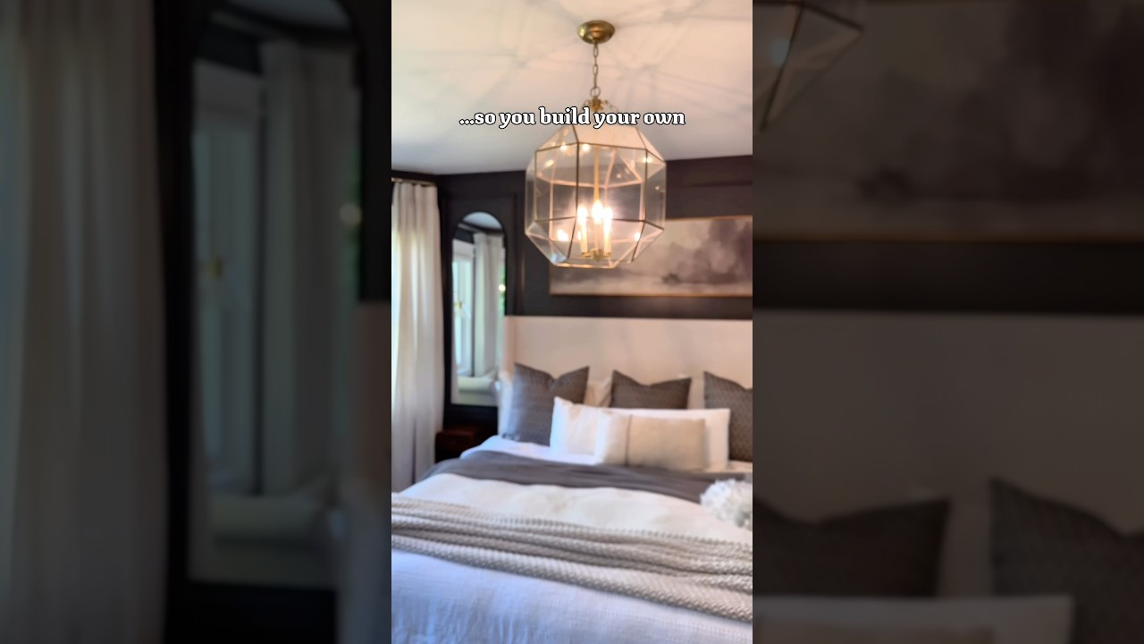 Welcome to Hotel DIY 😅 My inspo was a boutique hotel. How’d I do? 