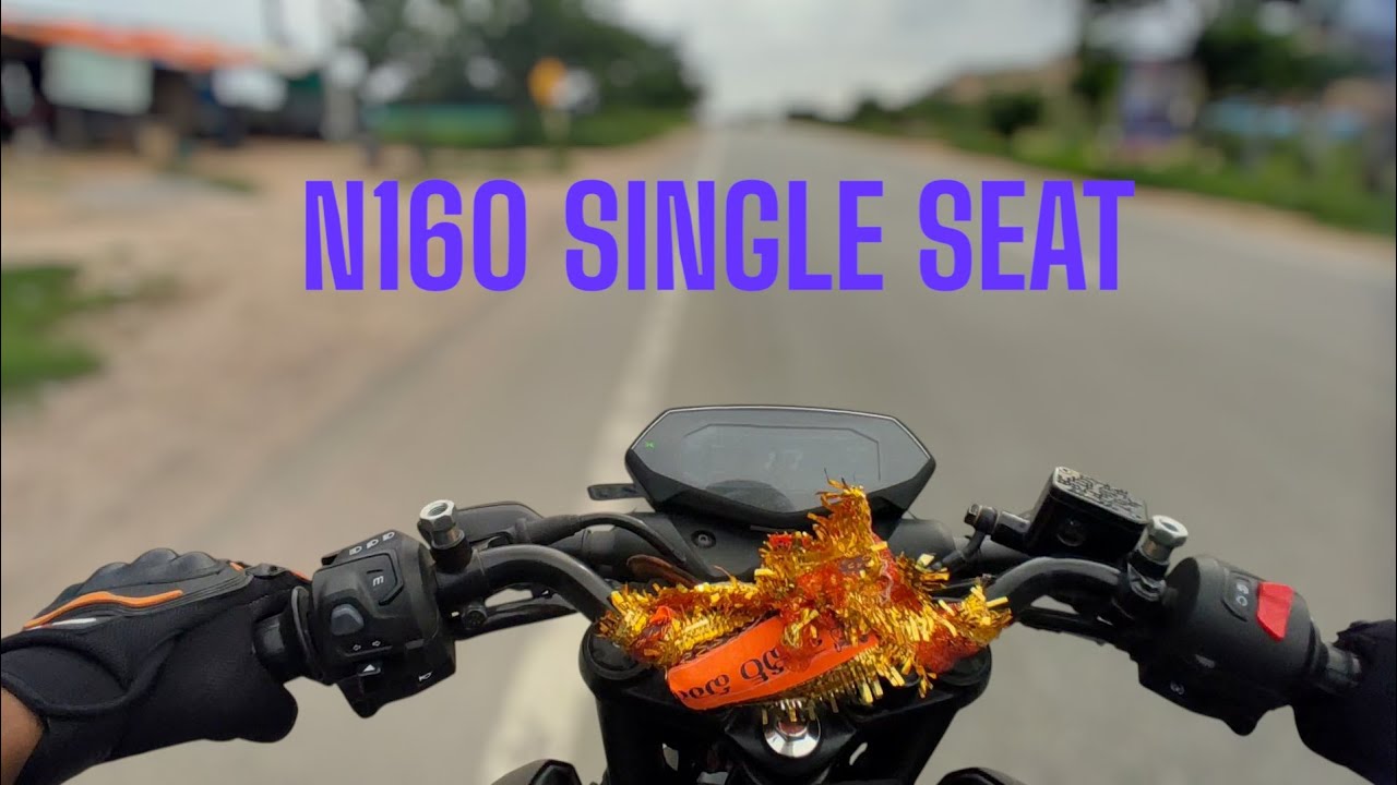 N160 SINGLE SEAT | JUST 1.2 LAKHS 