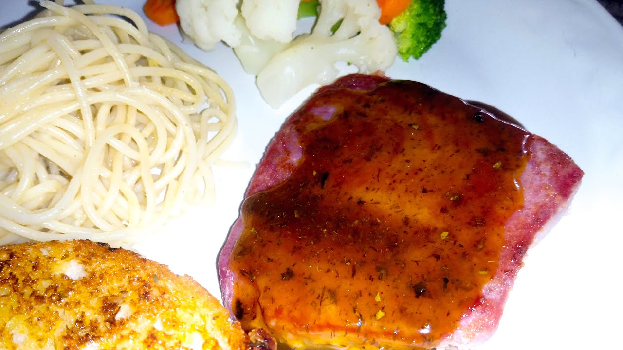 Medallon de ATUN a la MOSTAZA y MIEL