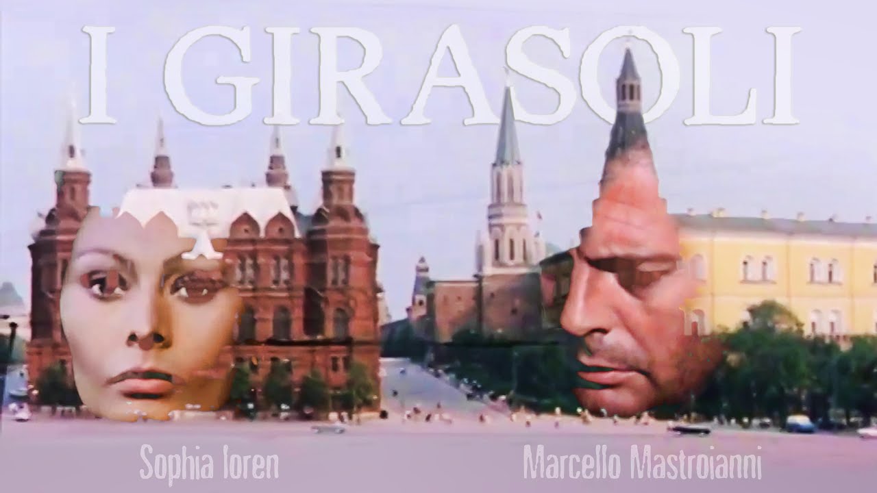 Los girasoles (1970) Sophia Loren & Marcello Mastroianni (Resumido Castellano)