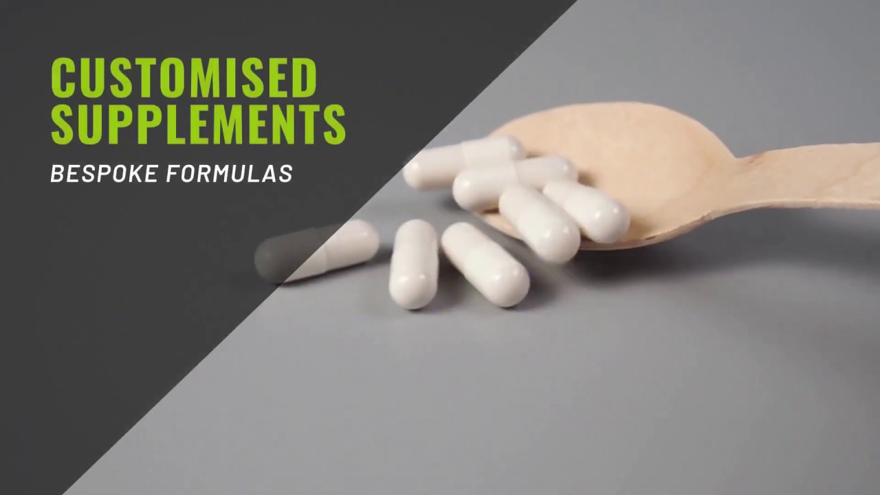 Create your own supplement - bespoke supplement formulations