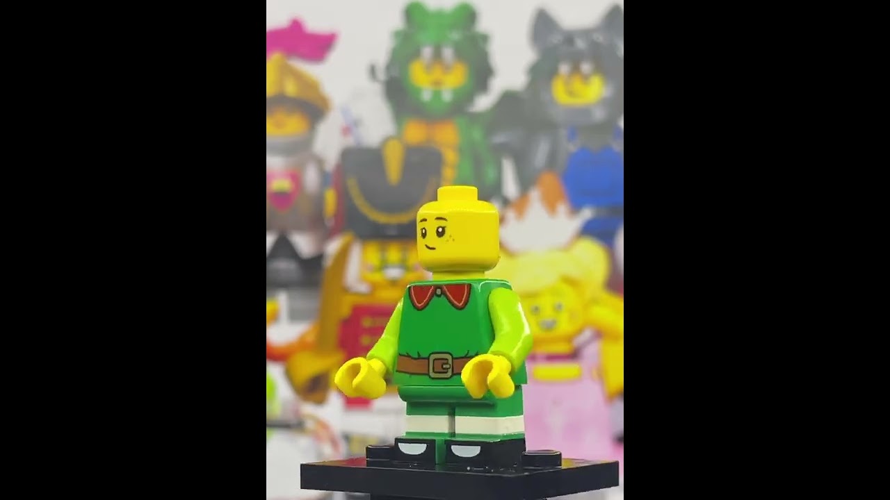 LEGO Holiday Elf! (FIGURE ONLY) LEGO Minifigures Series 23! #shorts #LEGO