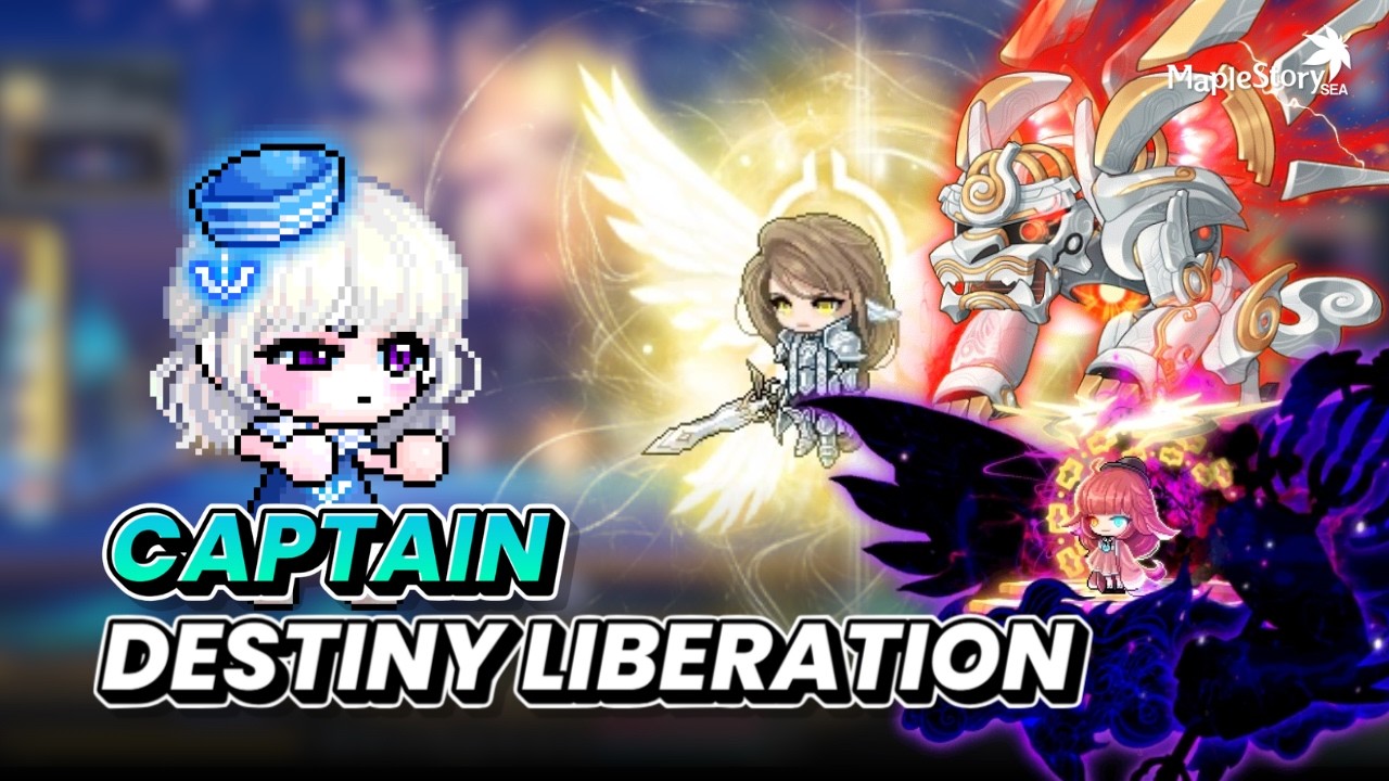 Освобождение и вывод из эксплуатации оружия капитана Дестини в MapleStory - MapleSEA