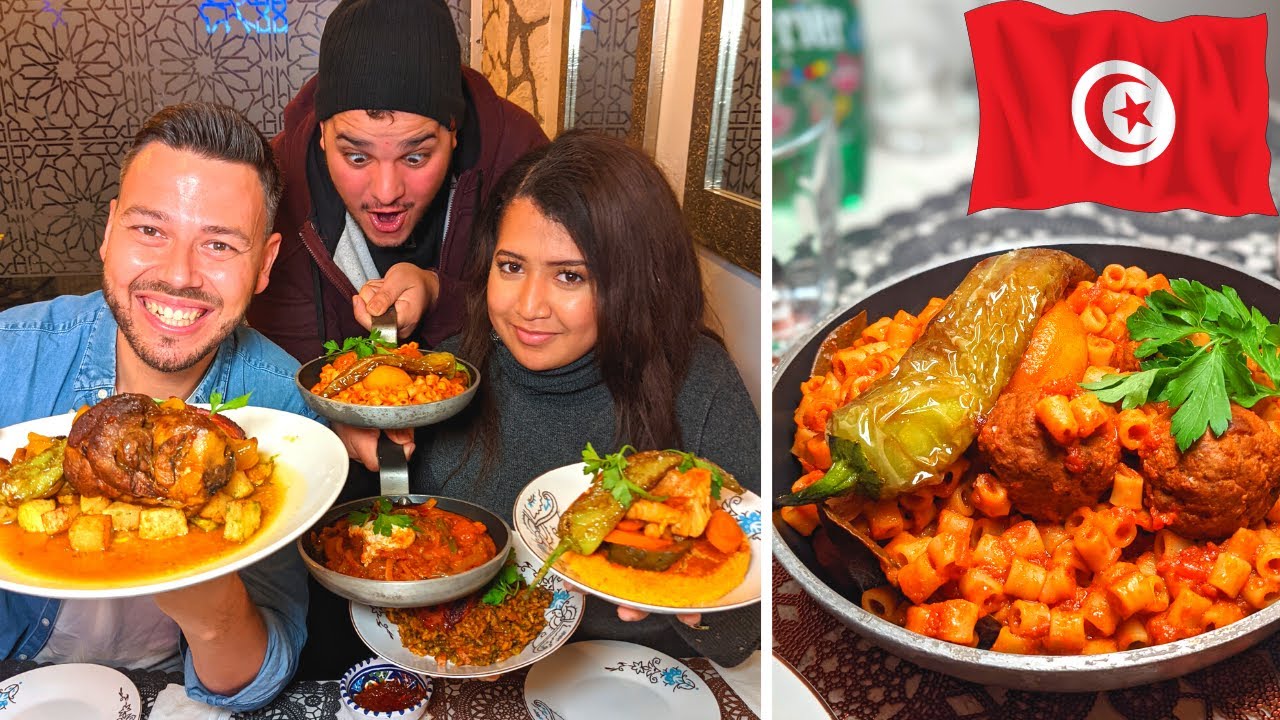 Un VRAI RESTO TUNISIEN pour la BRIGADE des FAST FOODS? Macaronade, couscous poisson ... -VLOG 1238
