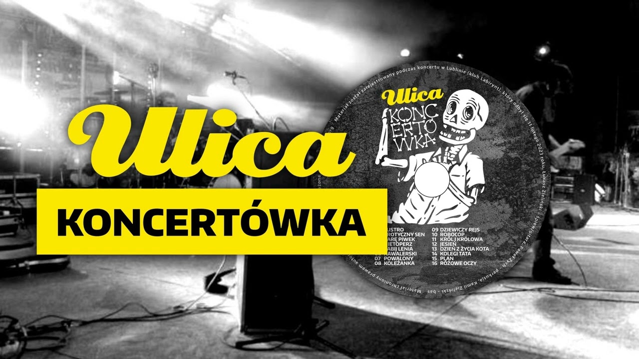 Zespół ULICA - Koncertówka 2023 | Lublin, Klub Labirynt