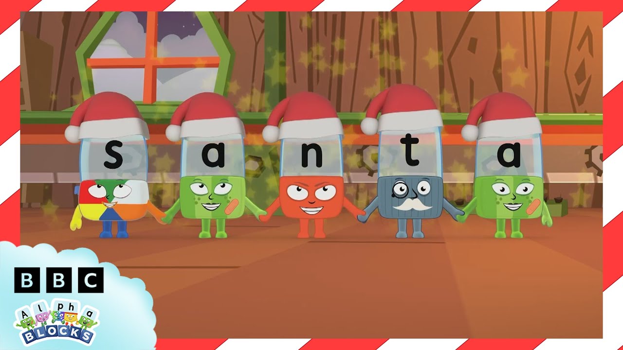 Letters To Santa 🎅 | Alphablocks Christmas Special | Learn to Read