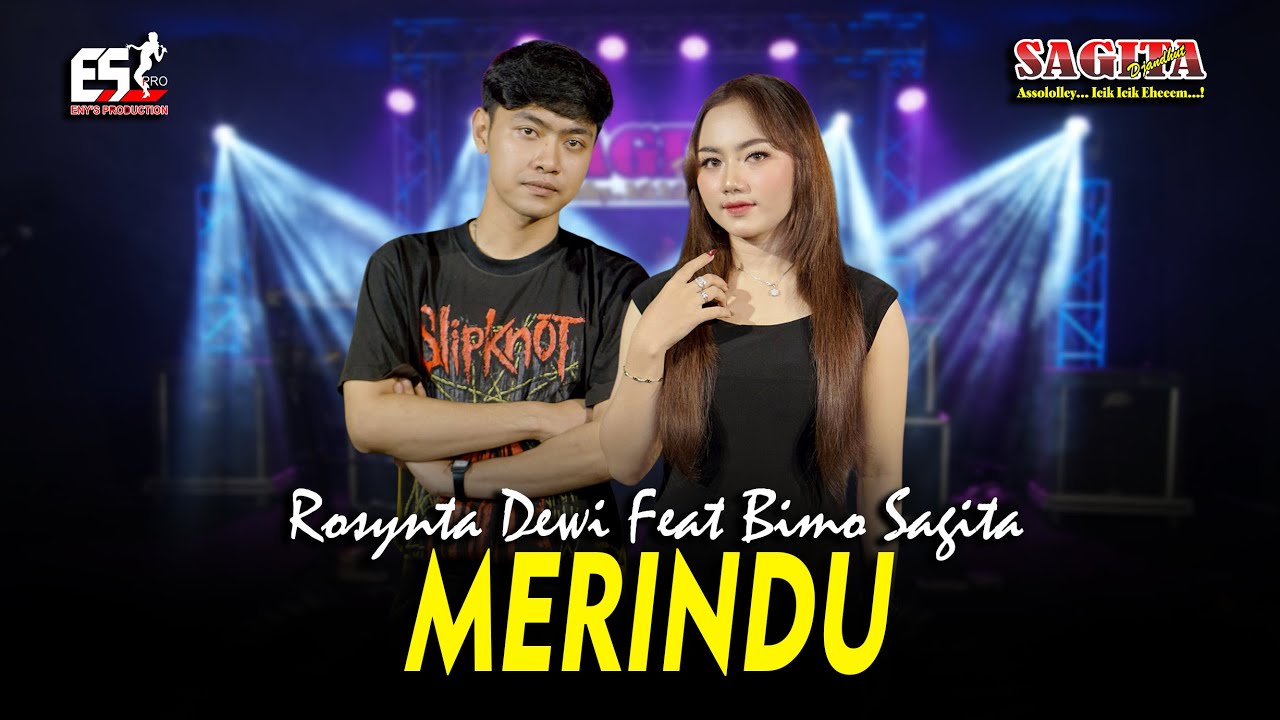 Rosynta Dewi Feat Bimo Sagita - Merindu | Sagita Assololley | Dangdut (Official Music Video)