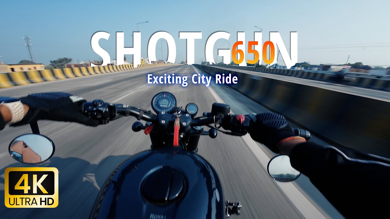 Royal Enfield Shotgun 650 – Pure City Power & Exhaust 🦁 Roar 🔥