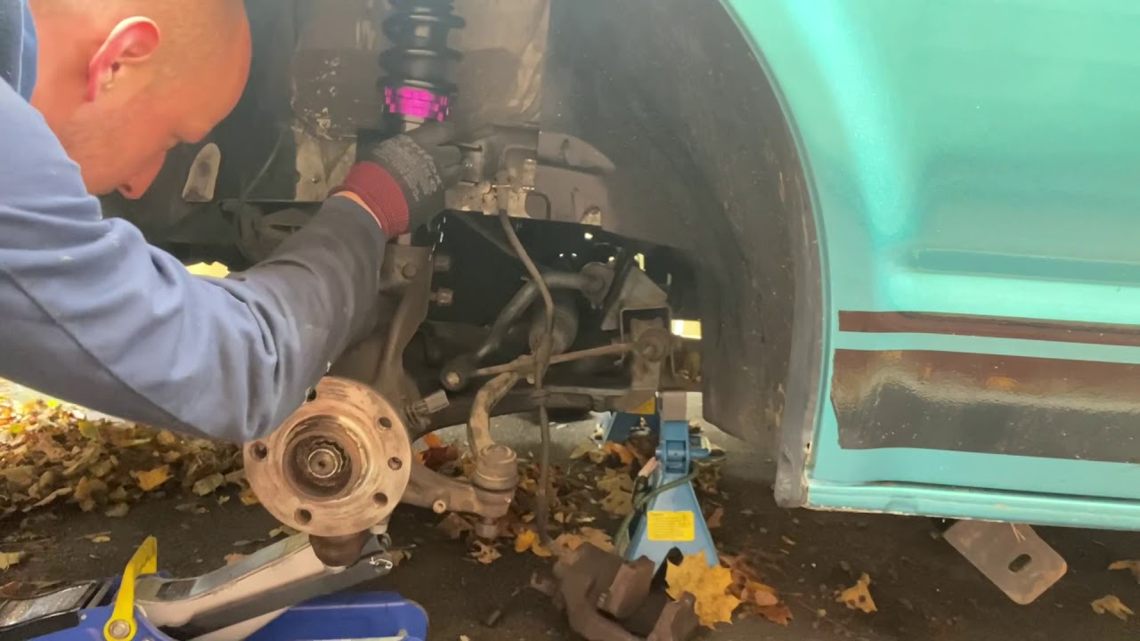 VW T5 — койловеры Stance+ Proline и стабилизатор поперечной устойчивости H&R — Часть 2 — Установк...