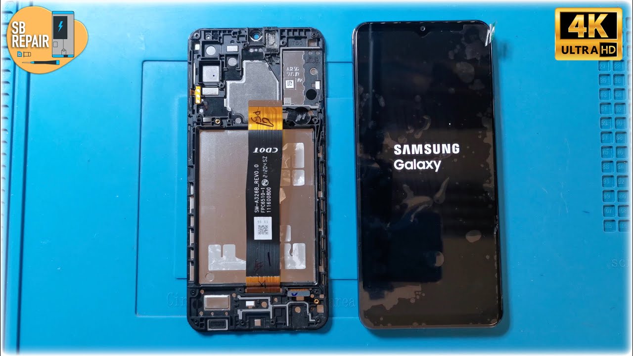 Замена экрана Samsung Galaxy A32 5G #samsung #a32 #ремонт #galaxy