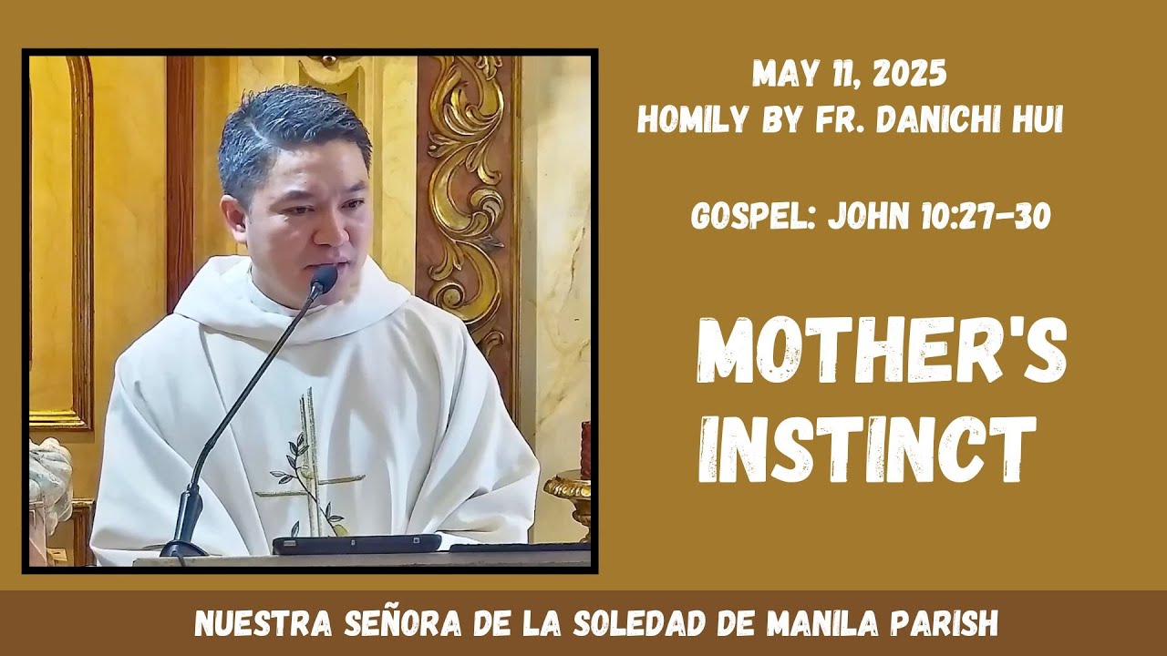 MOTHER'S INSTINCT - Homily by Fr. Danichi Hui on May 11, 2025