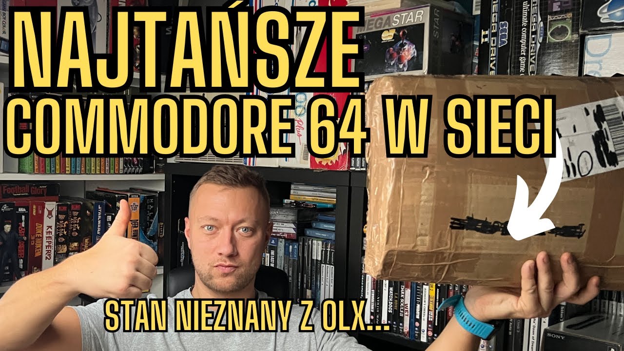 Kupiłem najtańsze Commodore 64 w sieci - stan nieznany - zobaczmy!