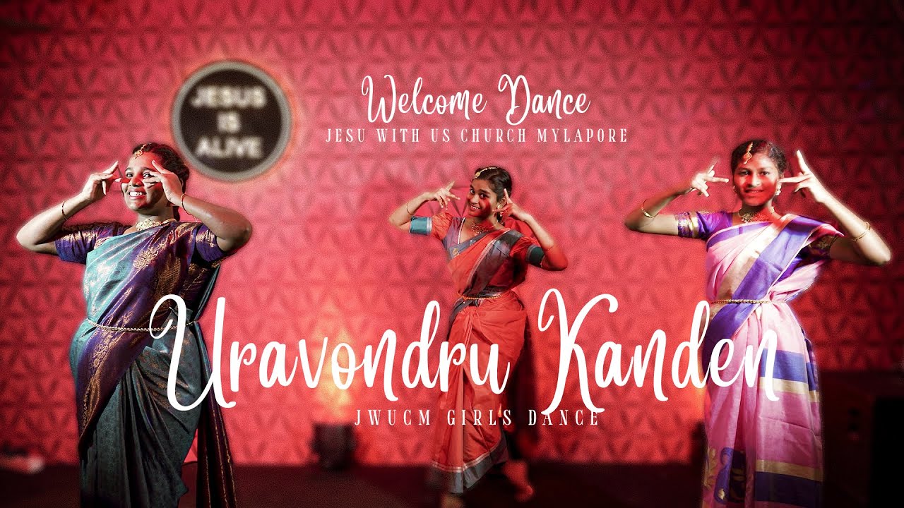 Uravondru Kanden Dance 4K | Girls Classical Dance Song | JWUCM Christmas program 2024