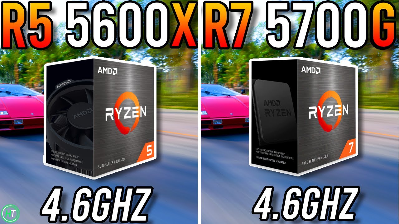 Ryzen 5 5600X vs Ryzen 7 5700G - Tested in 2023