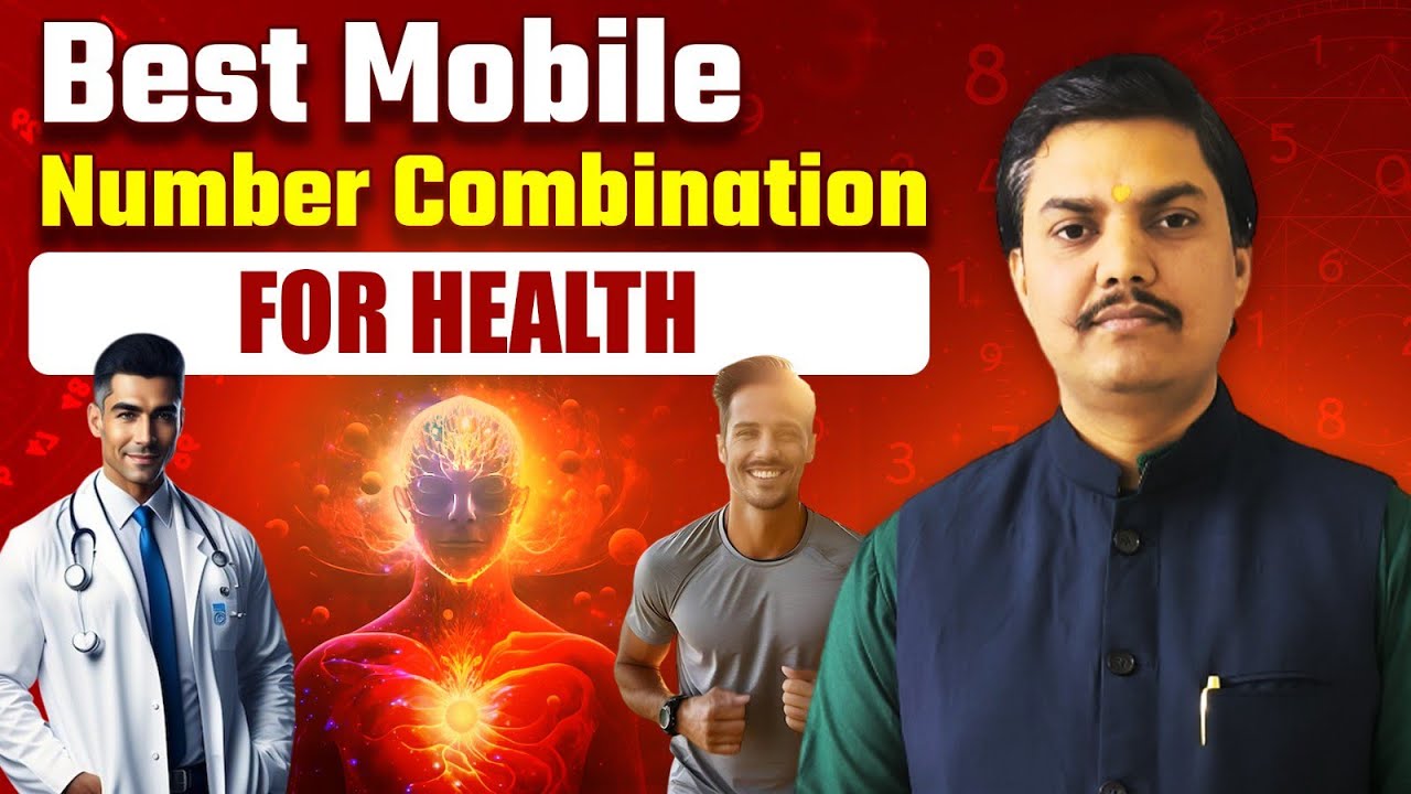 Best Mobile Combination numbers for Health। Numerology combination | Mobile Number Numerology