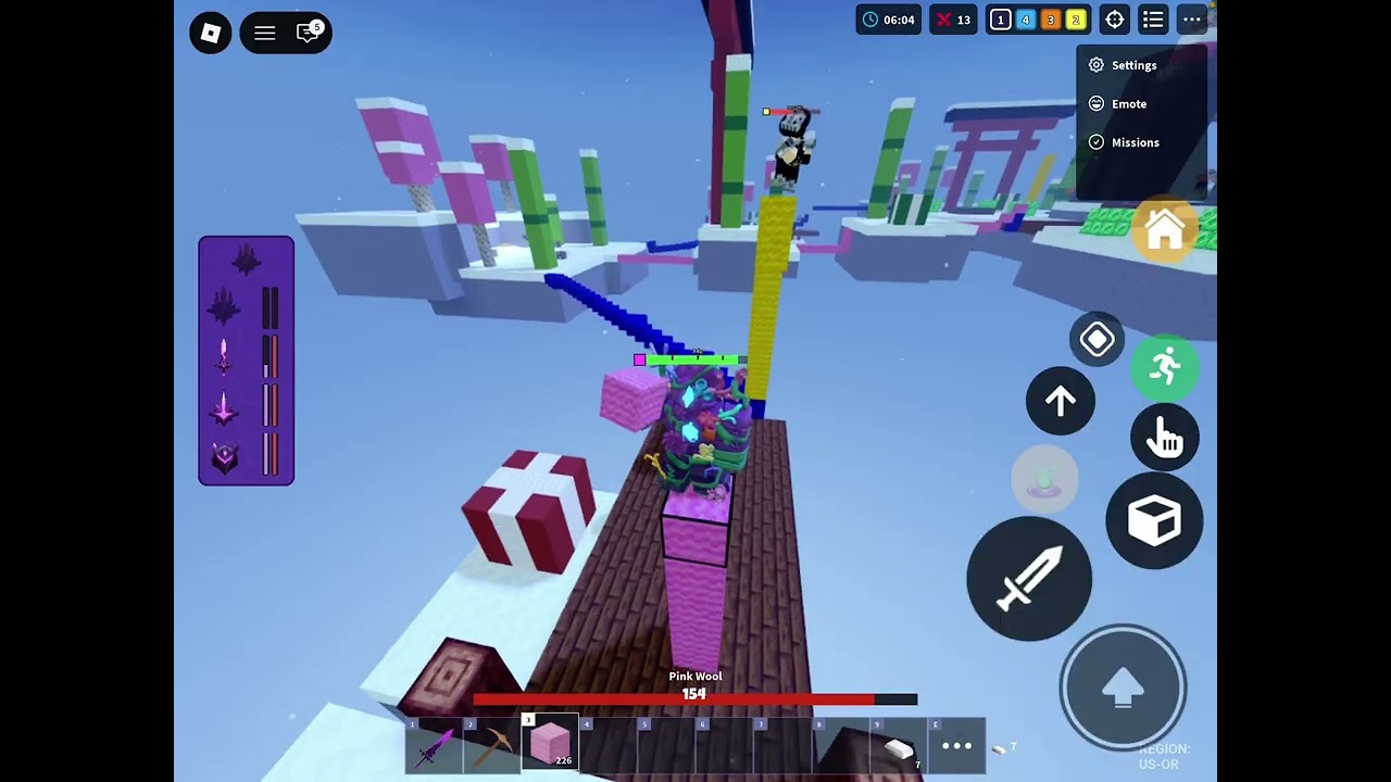 Eldertree+Void Knight=God Mode (Roblox Bedwars)
