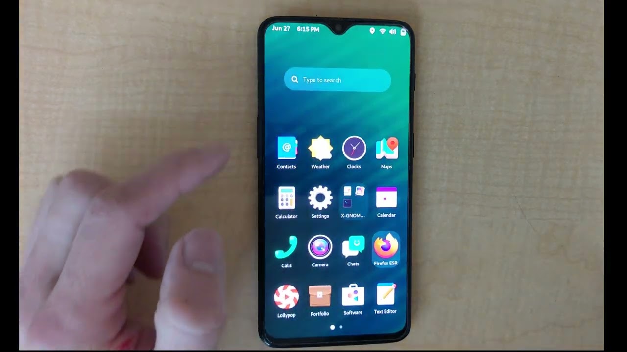 GNOME mobile 46 - postmarketOS 24.06 - OnePlus 6t (fajita) - OSK Update (see description)