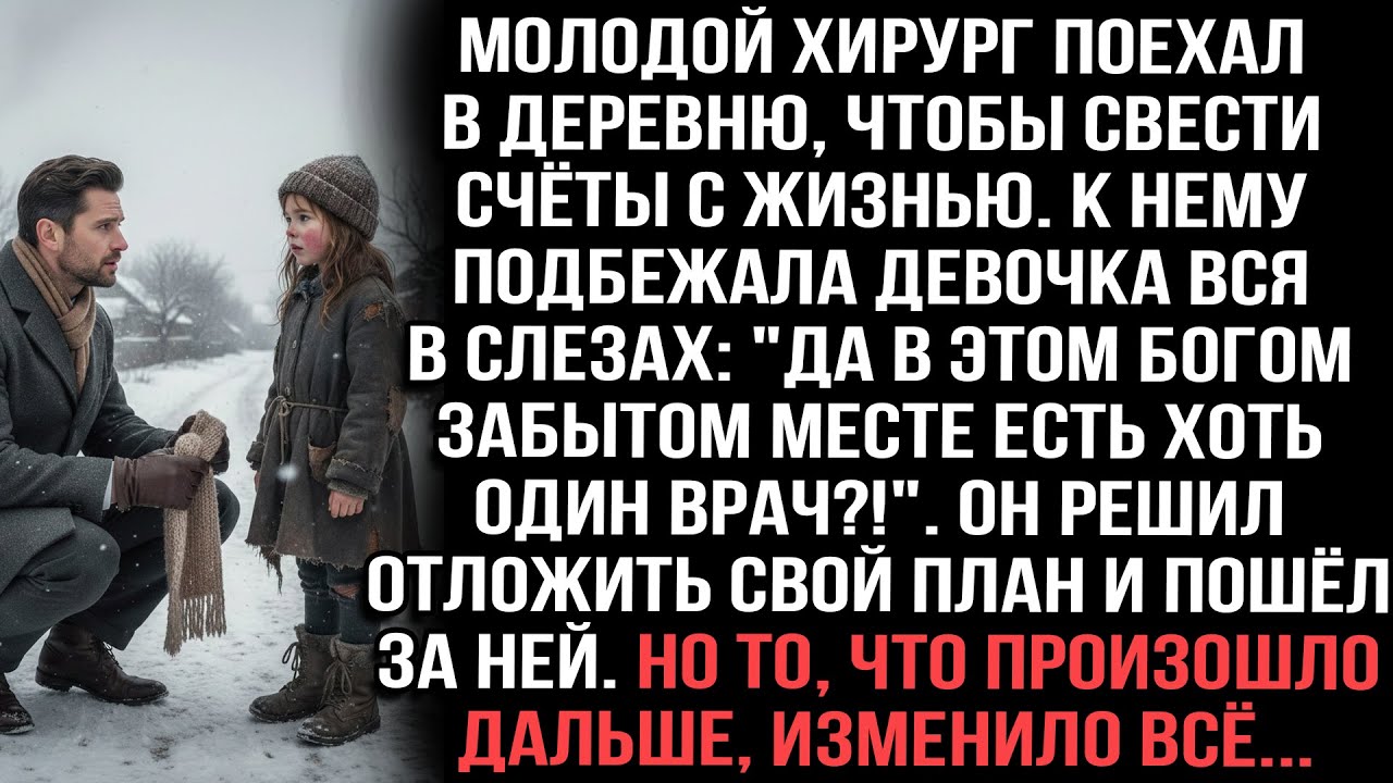 Хирург ехал в деревню.Девочка:
