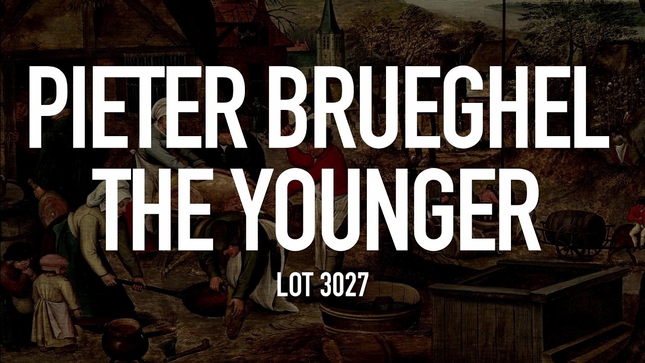 PIETER BRUEGHEL THE YOUNGER: A SNAPSHOT OF EVERYDAY LIFE, 400 YEARS AGO