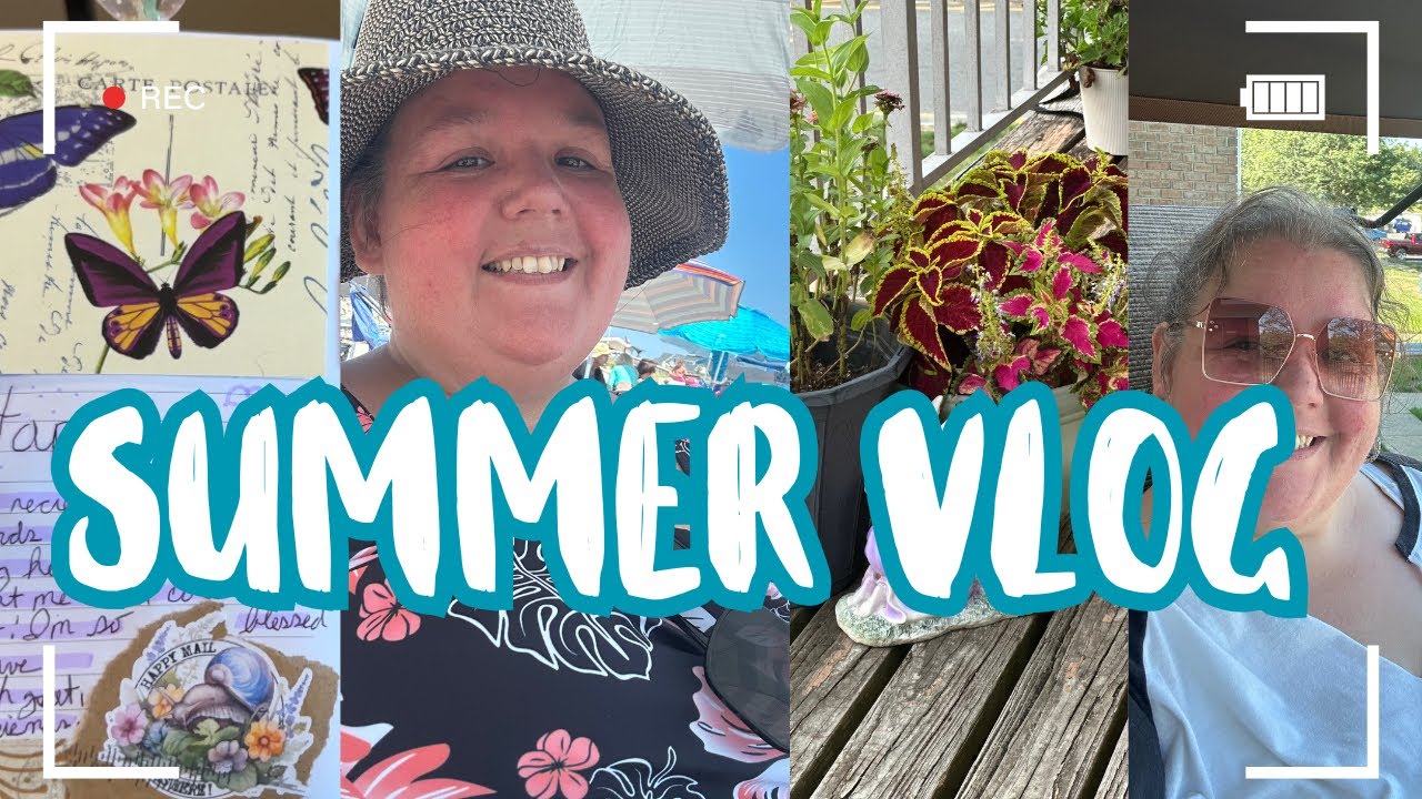 Summer Vlog | Beach | Pool | Book | Journal | Mall 