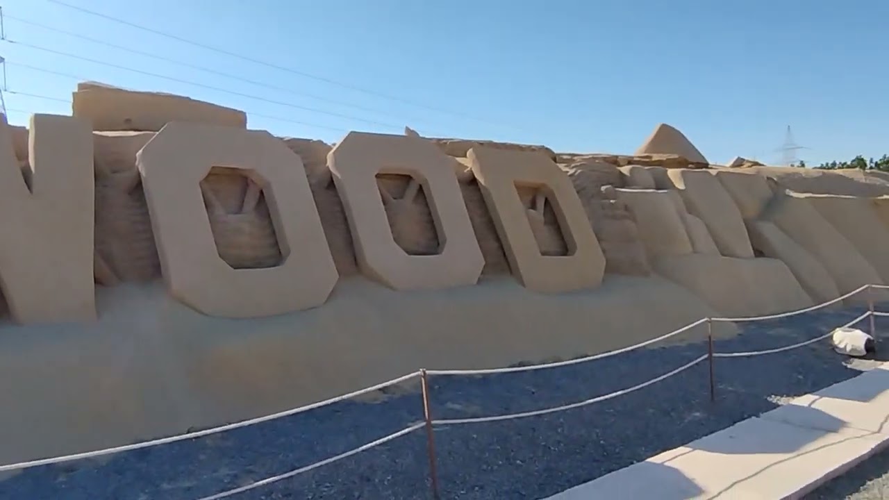 Egypt. КОМПЛЕКС ПЕСЧАНЫХ СКУЛЬПТУР SAND CITY Египет, Хургада.