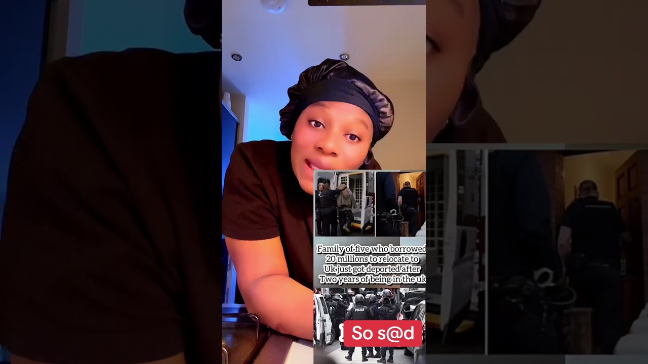 Family of 5 deported back to Nigeria from Uk 