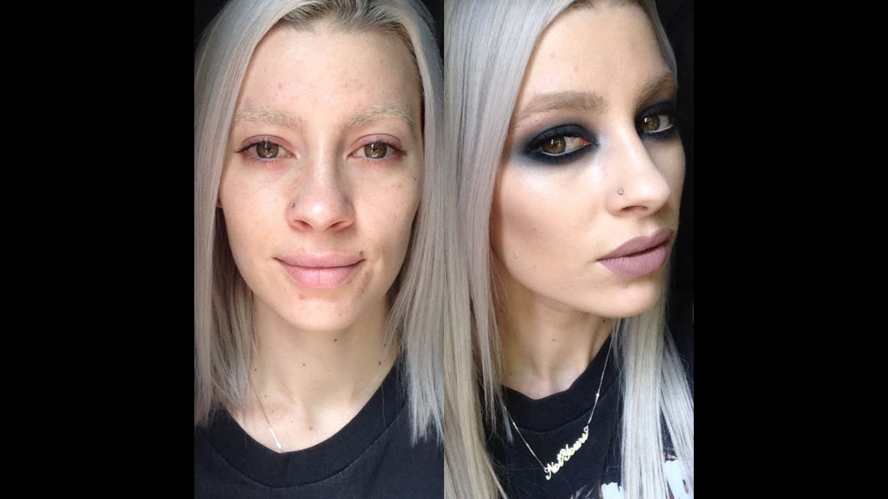 Grunge Black Smokey Eye | Taylor Momsen Inspired Makeup