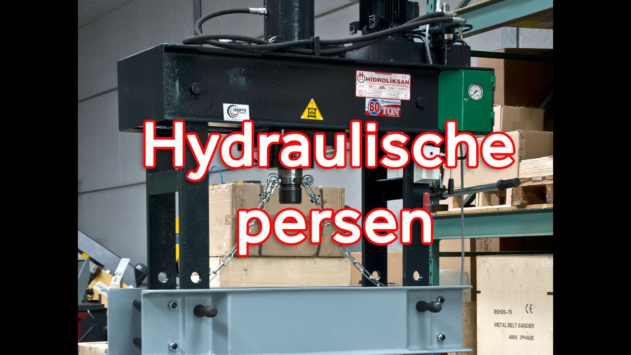 Hydraulische persen