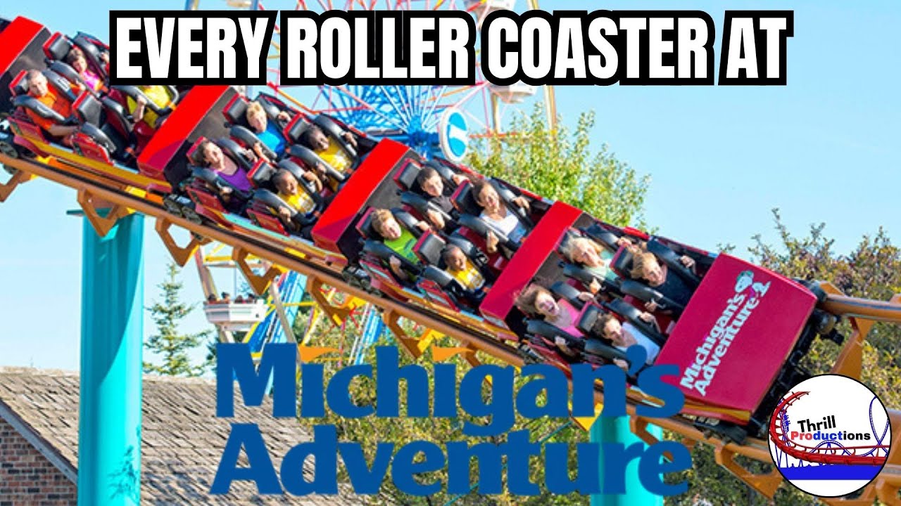 Every Roller Coaster at Michigan's Adventure! (2025 Edition)