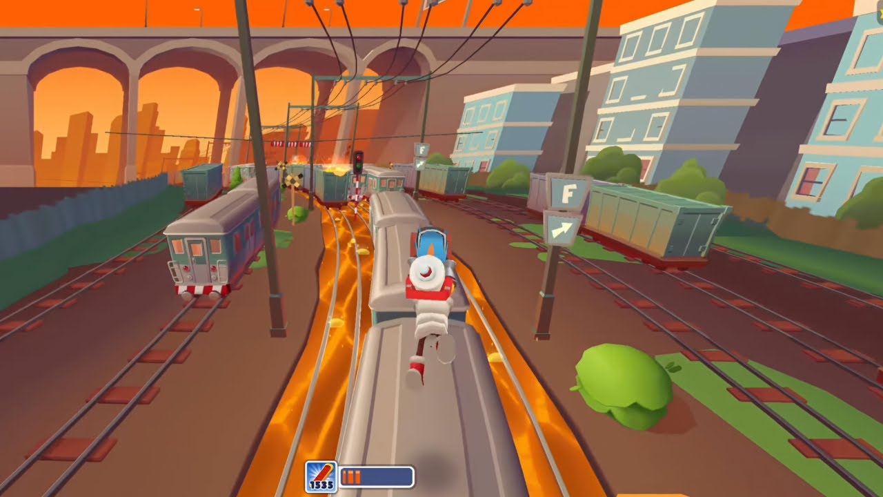 Subway surfer No Floor Lava | 4K UHD| Gameplay