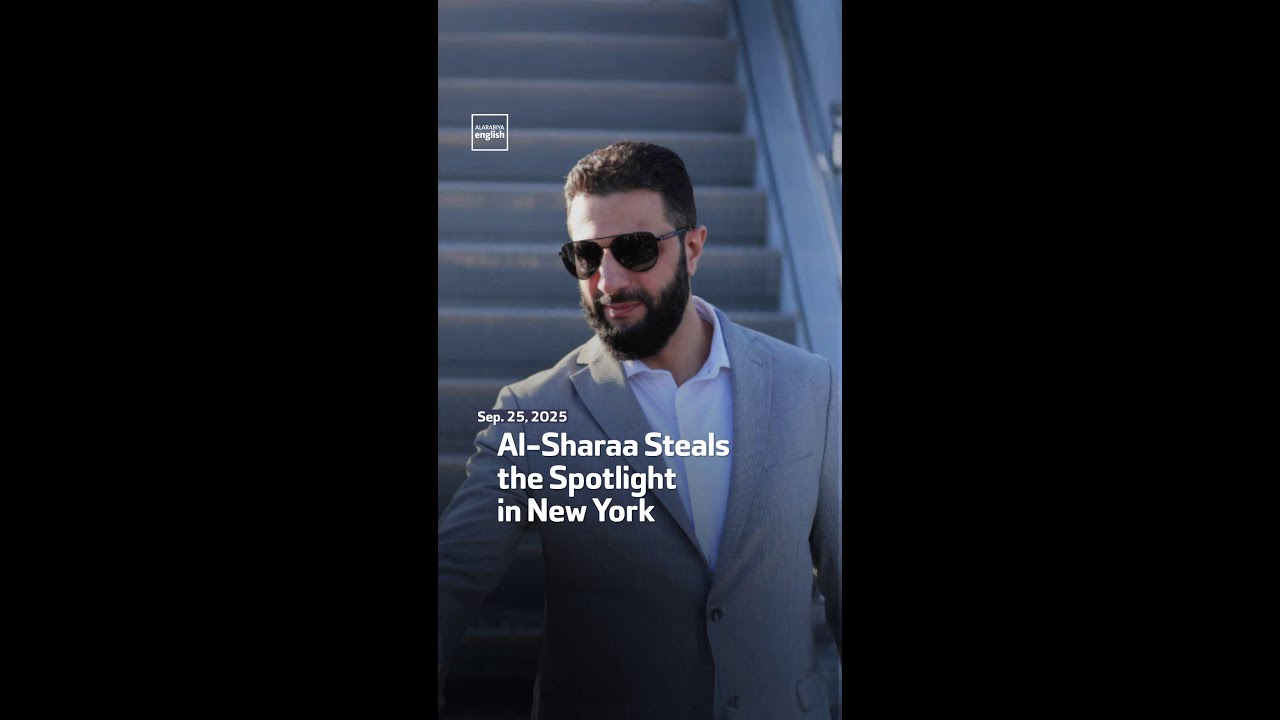 Syrian President Ahmed al-Sharaa steals the spotlight in New York