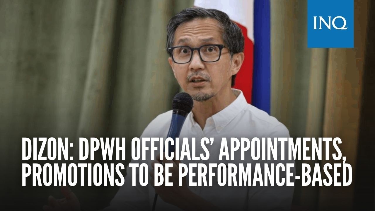 Dizon: DPWH officials’ appointments, promotions to be performance-based
