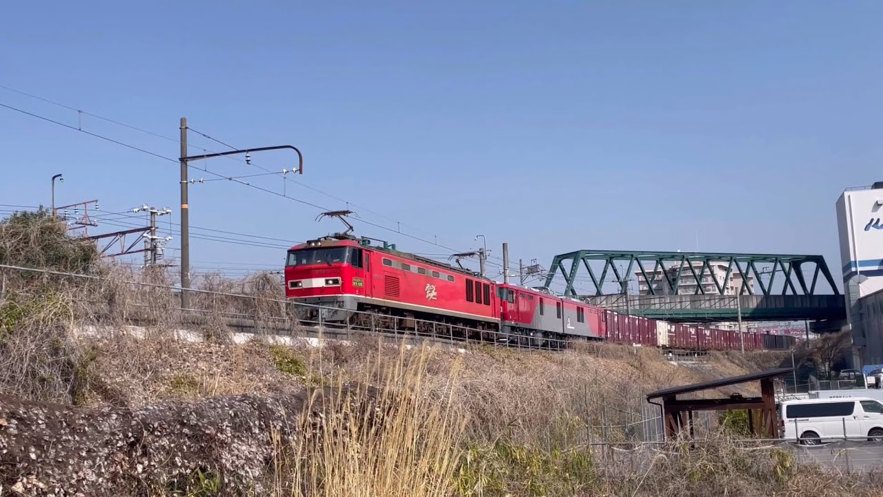 【鉄道PV】貨物列車PV『JR貨物社歌「春夏秋冬」』