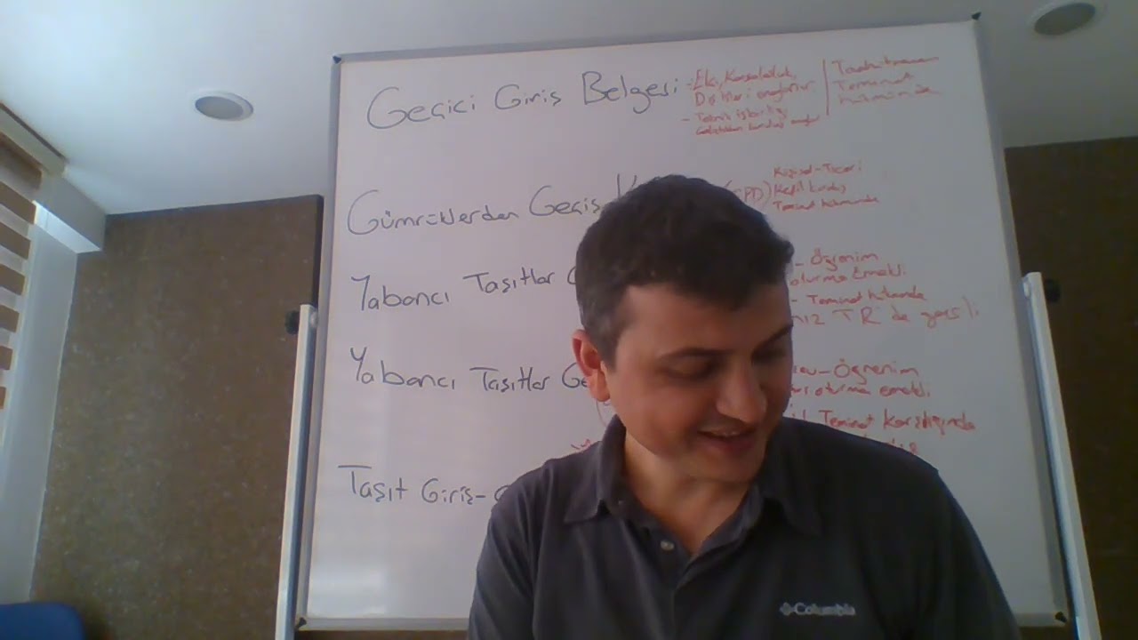 Gümrük Geçici İthalat, Geçici İthal Kara Taşıt Seri No:1.4
