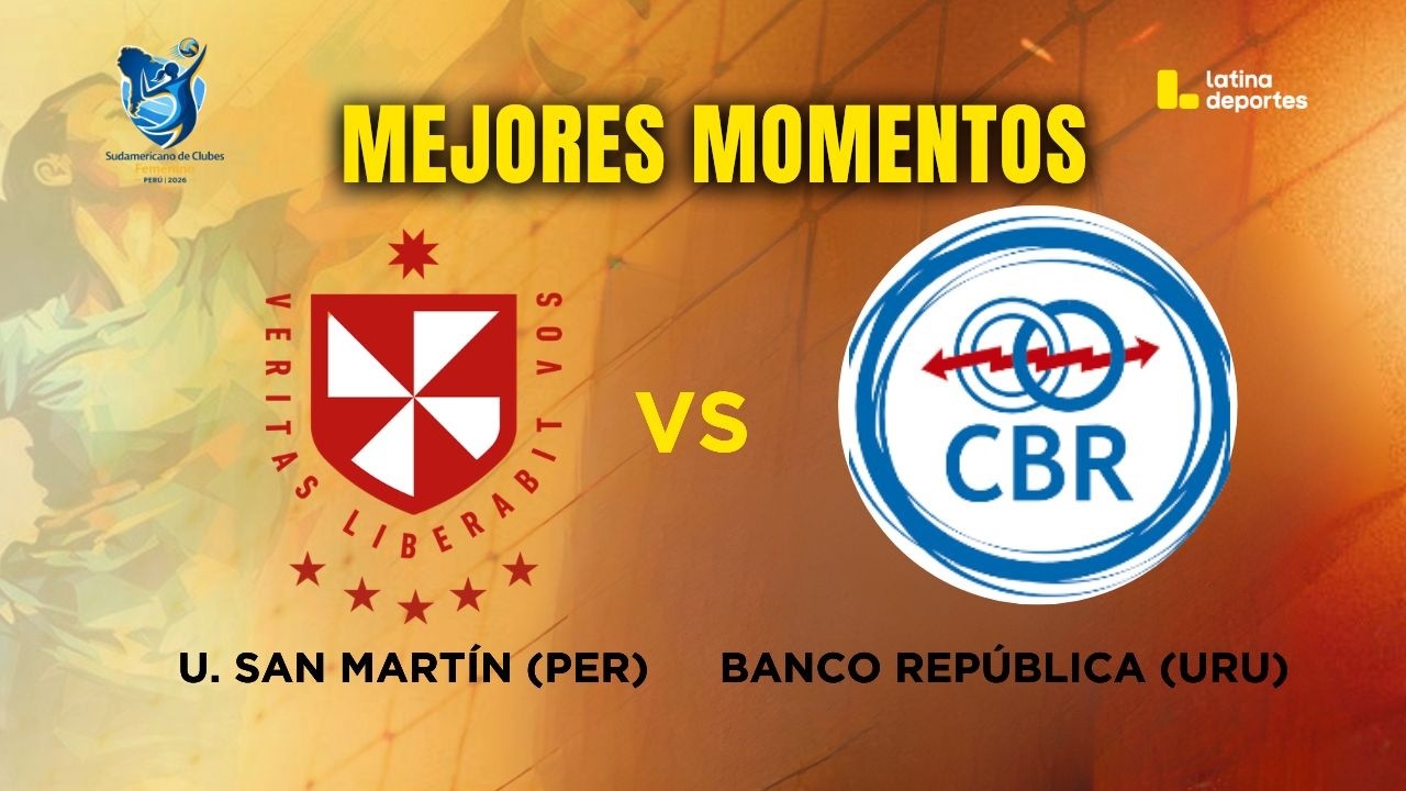 SUDAMERICANO DE VÓLEY - MEJORES MOMENTOS - FECHA 03 - Universidad San Martín vs Banco República