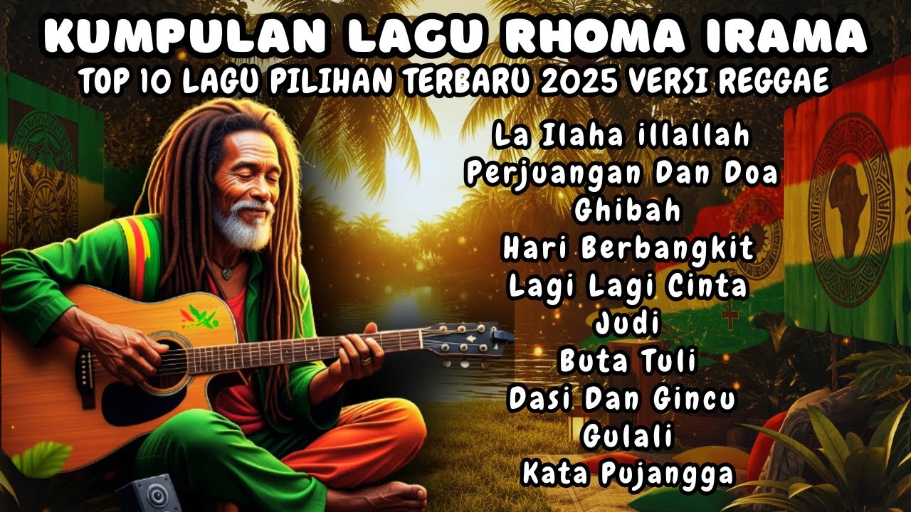 🔥 Rhoma Irama Reggae Dangdut Viral 2025 🎶 10 Lagu Terbaik Paling Enak & Bikin Nagih!