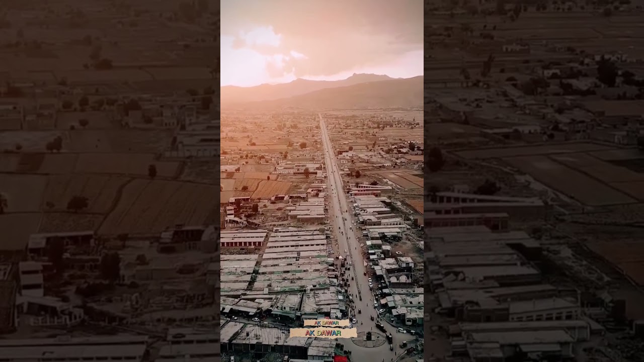 MirAli Waziristan Aerial View #waziristan  #mirali