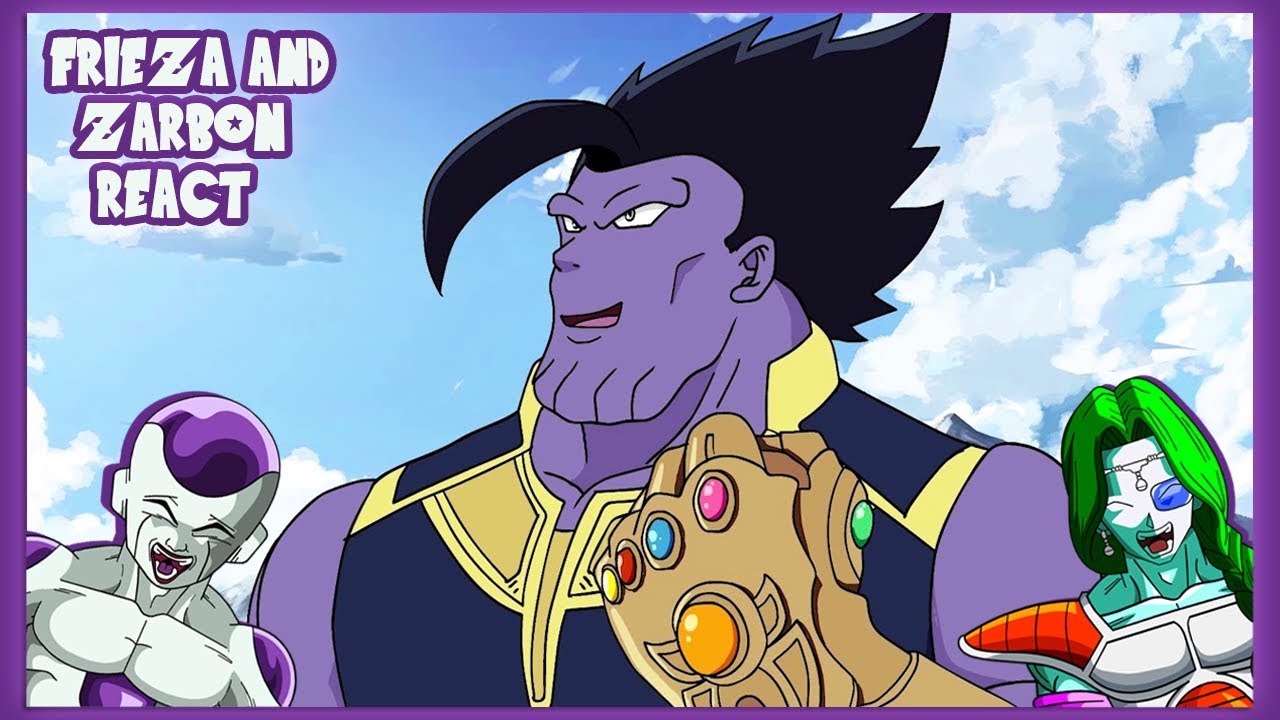 FRIEZA AND ZARBON REACT TO DRAGON AVENGERS INFINITY BALL Z!