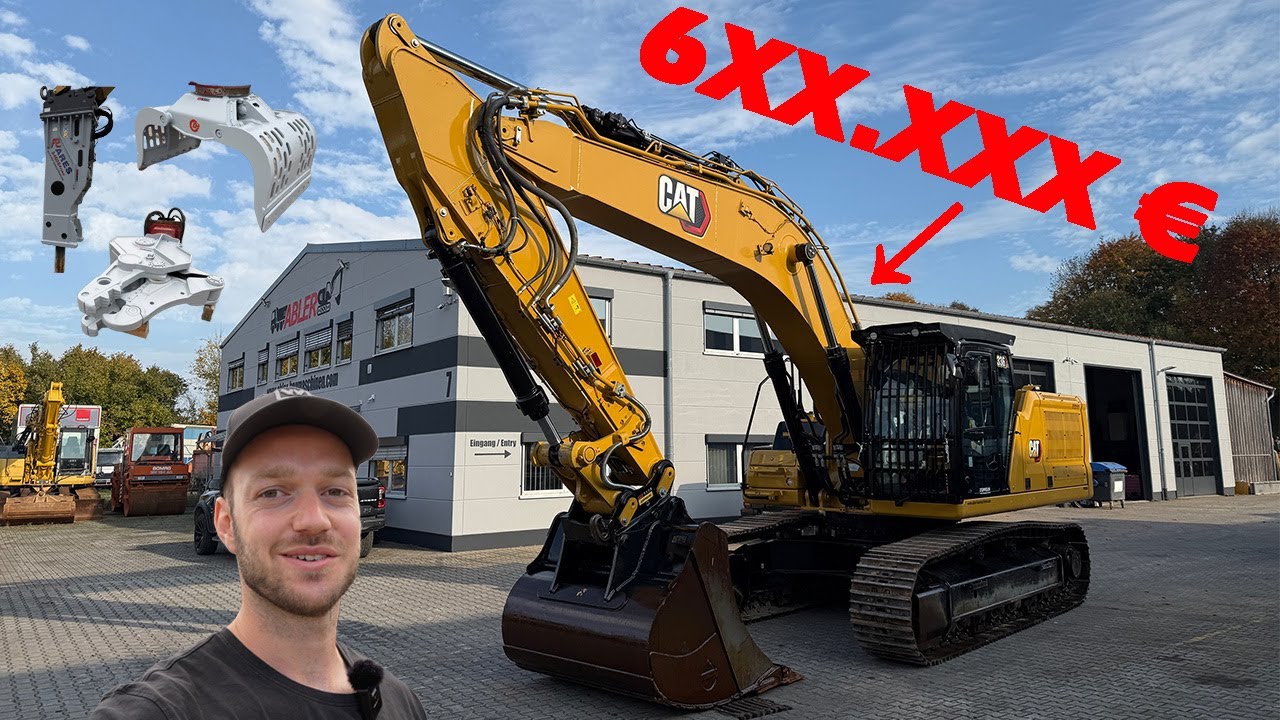 Über 6XX.XXX € für diesen Bagger und sein Zubehör 😱 Testen wir den CAT 336-07B!