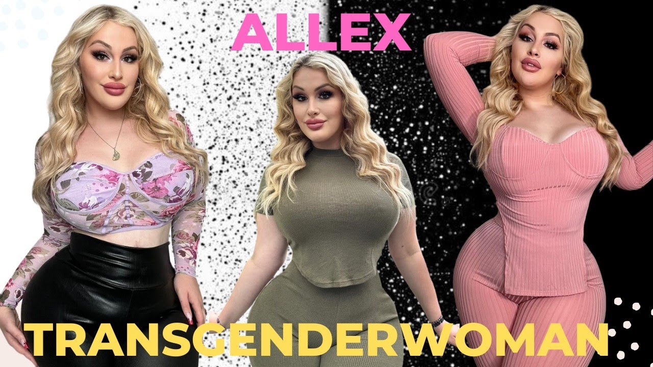 A Beautiful Trans Fashionista  from The USA   is on Fire meet Ms Allex