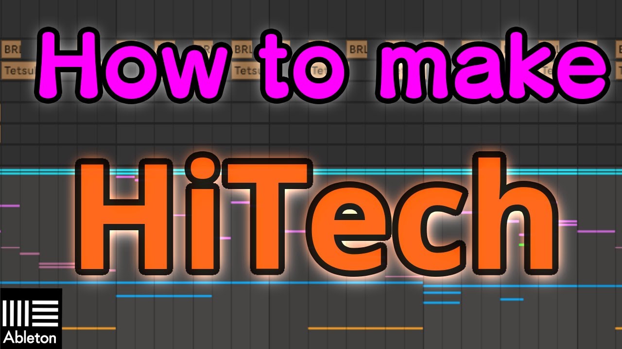 【HiTech】HOW TO MAKE HITECH / Free Serum Presets