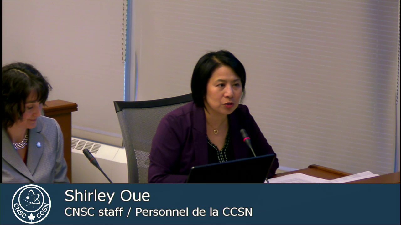 Presentation by CNSC staff on OPG’s request to renew licence for the PWMF (April 13, 2017)