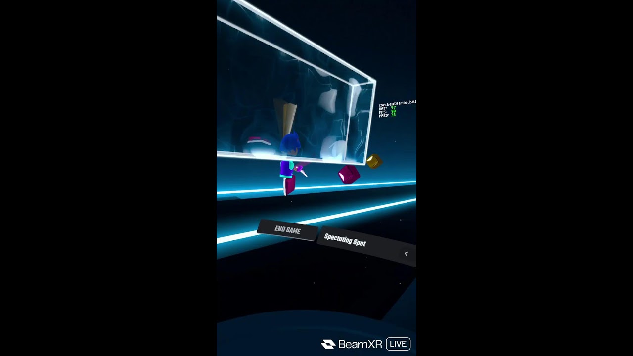 playing vr trying to hit 2k