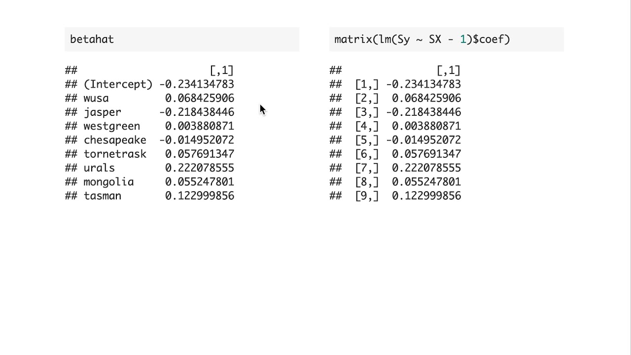 Generalized Least Squares in R