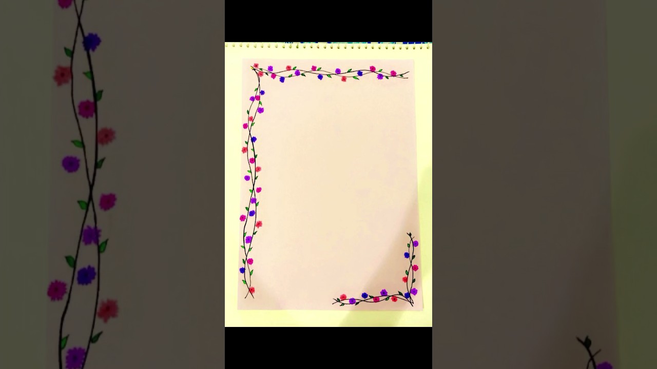Chart decorating idea #decoration #easy #shorts #beautiful#flowers #chart #trending#like #subscribe