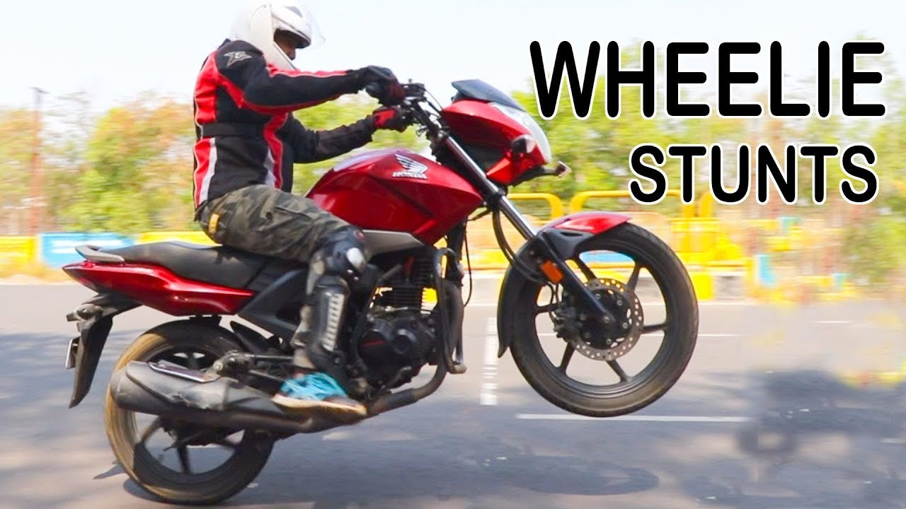 Girl Stunt Rider - Beginning with Aki D Hot Pistonz