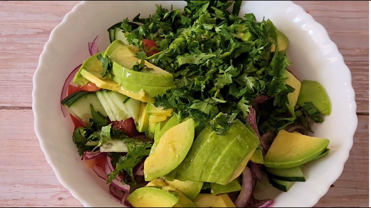 This Simple Avocado Salad Just Hits Different