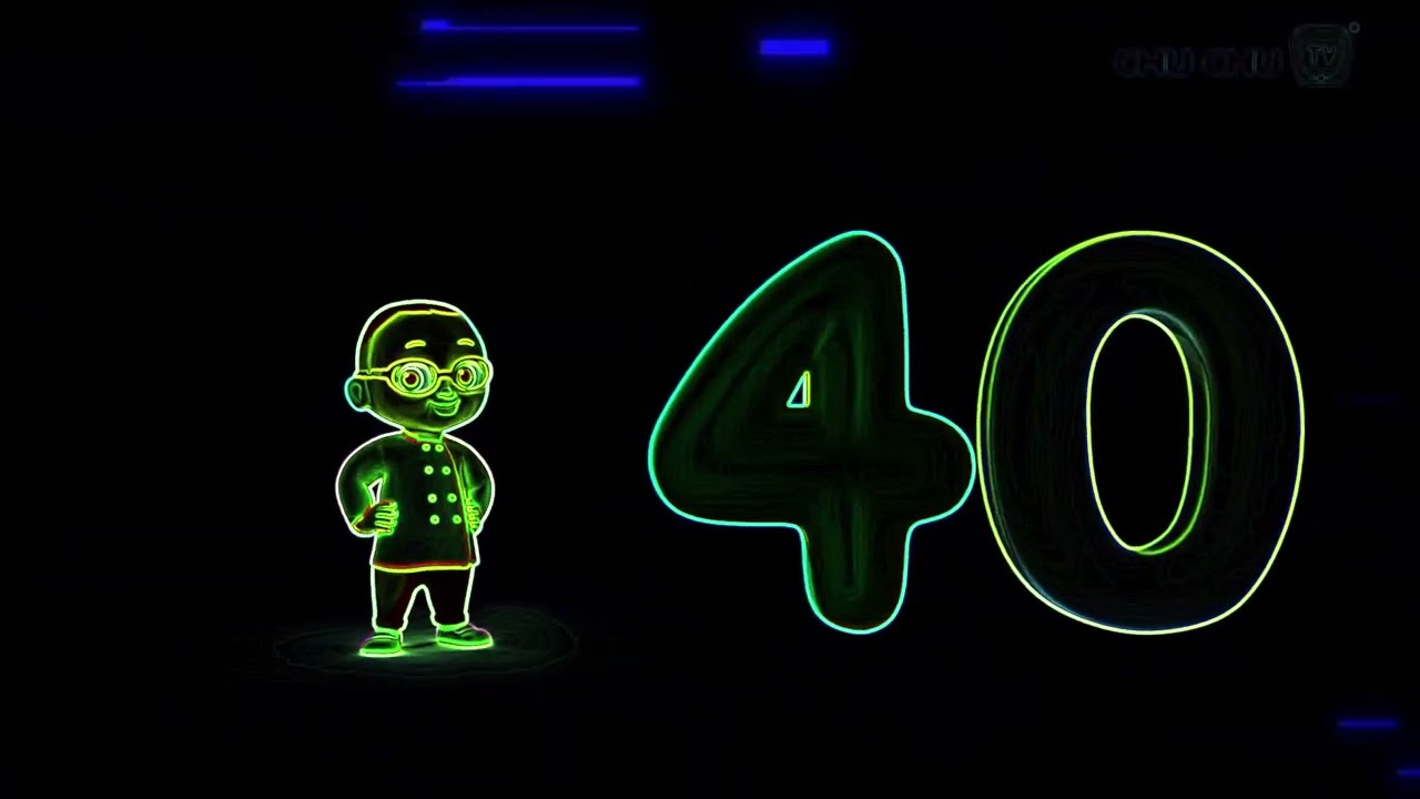 LETS COUNT NUMBER 36 -  40 W/ NEON EFFECTS (Sponsored by SPARTA PITCH)
