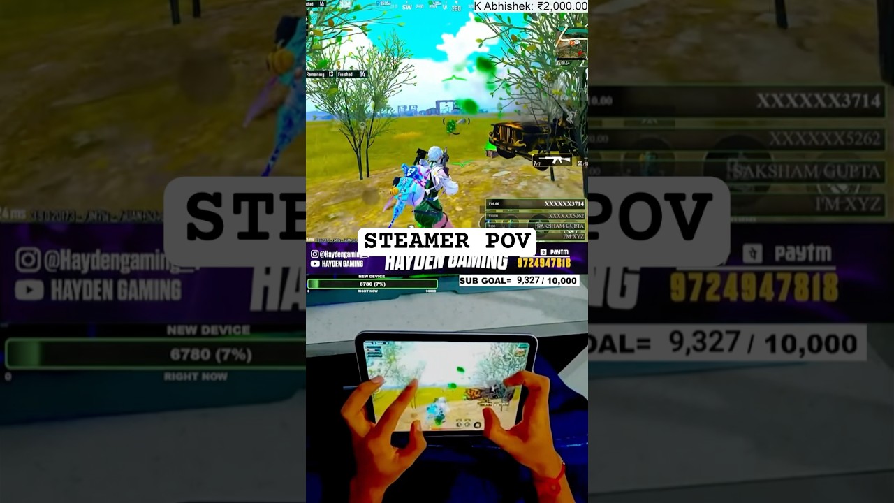 Me vs iPad streamer fight can I win? #bgmi #shorts #trendingshorts #gaming